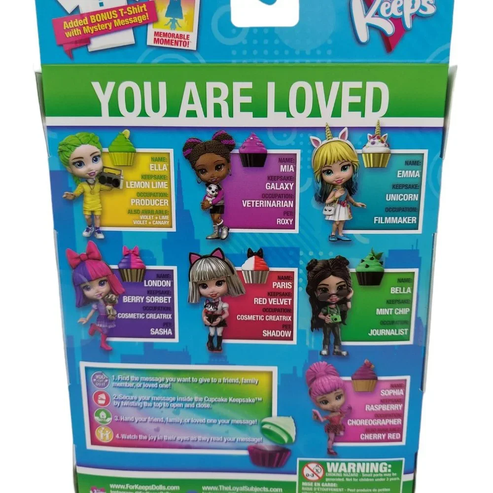 For Keeps Bella Doll NWOT - Picture 2 of 5